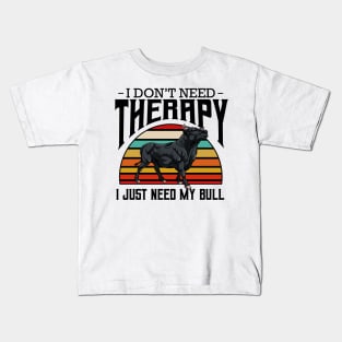 Cattle Bull Kids T-Shirt